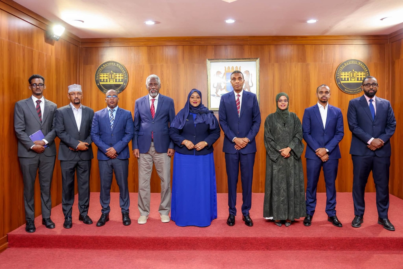 NLA Board and Senior Management Meet with Prime Minister Hamza Abdi Barre